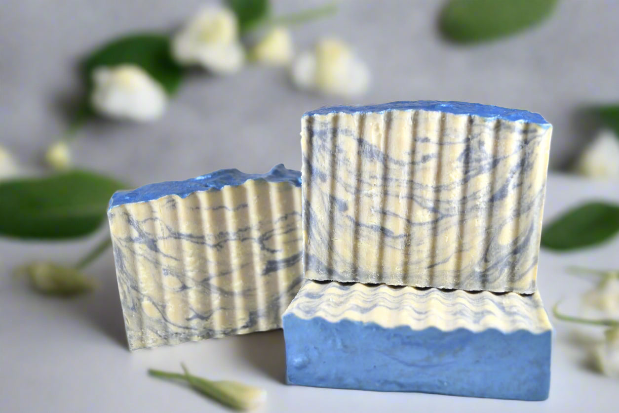 Midnight Moonflower Soap Bar | Handmade Floral Soap – Black Coral Soap