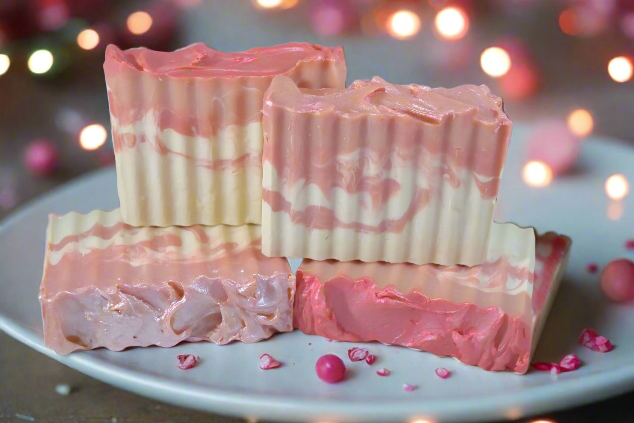 Pink Peppermint Candy Swirl