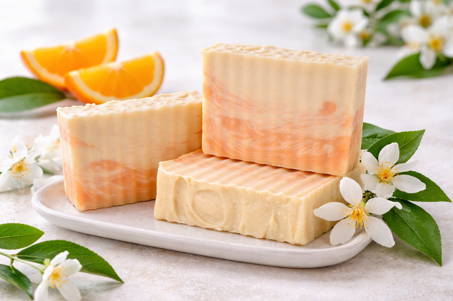 Orange Blossom Bar | Black Coral Soap Co