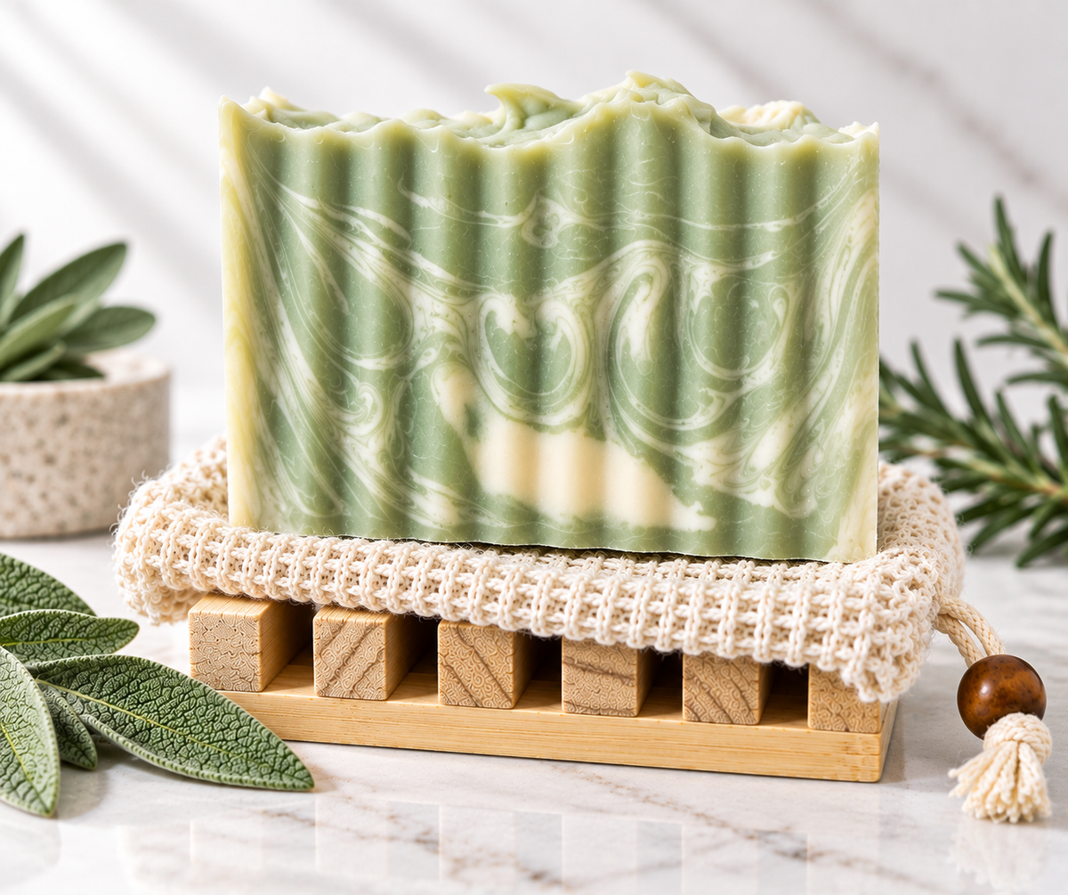 White Sage & Rosemary Soap Bar