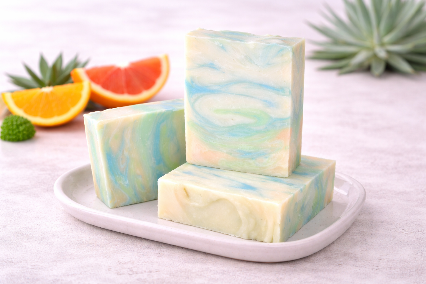 Citrus Sunrise Soap Bar – Bright Citrus Handmade Soap | Black Coral Soap