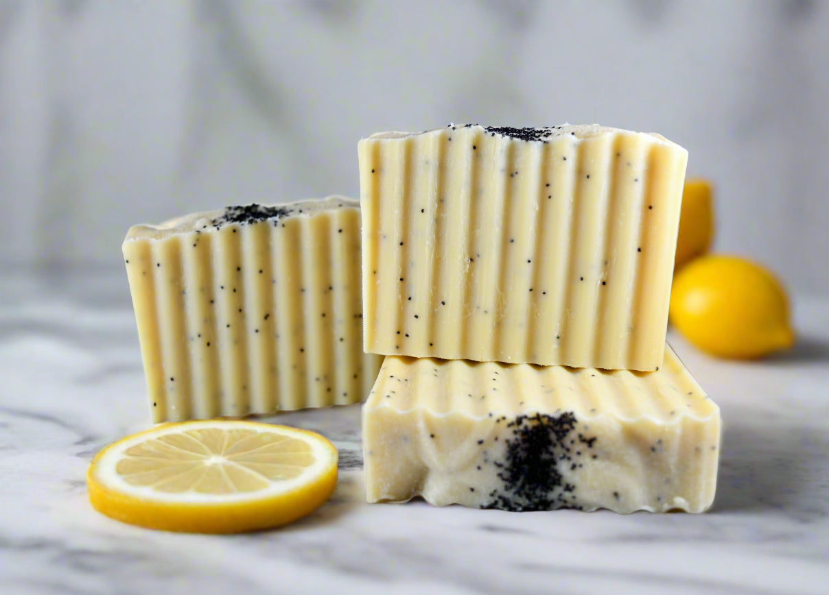 Lemon Poppyseed Natural Soap Bar